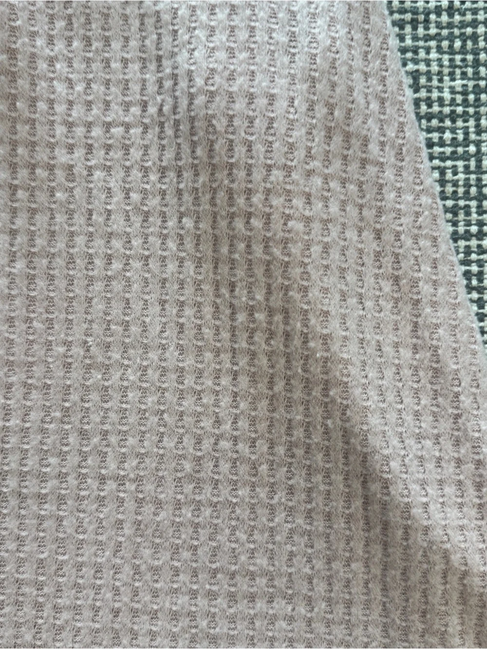 Light Pink Women’s XL Textured High-Low Tank